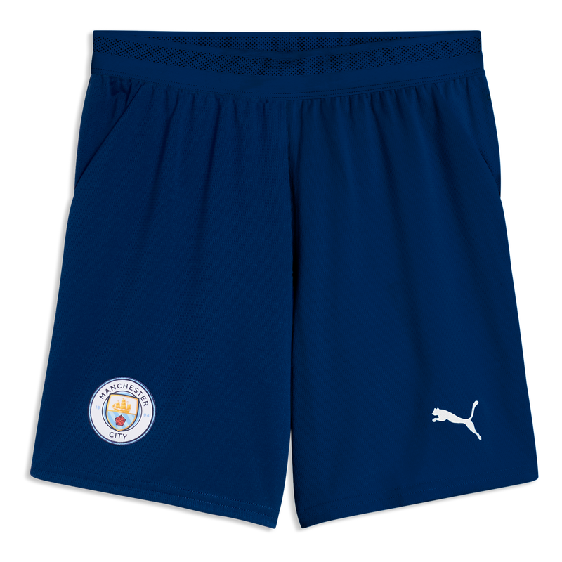 MCFC RP KIDS SHORTS - Blazing Blue-Team Light Blue