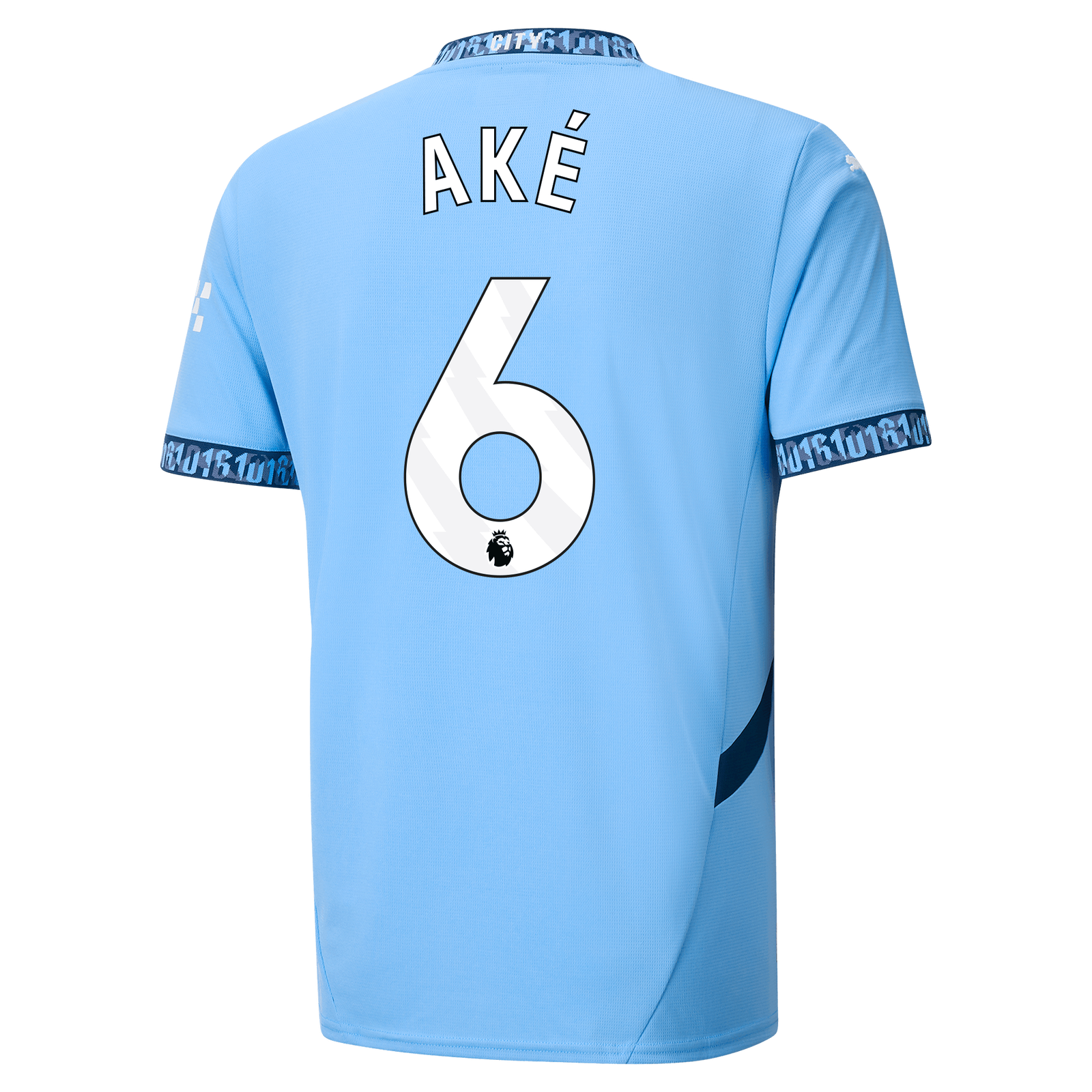 Manchester City Home Jersey 2024/25 With AKÉ 6 Printing