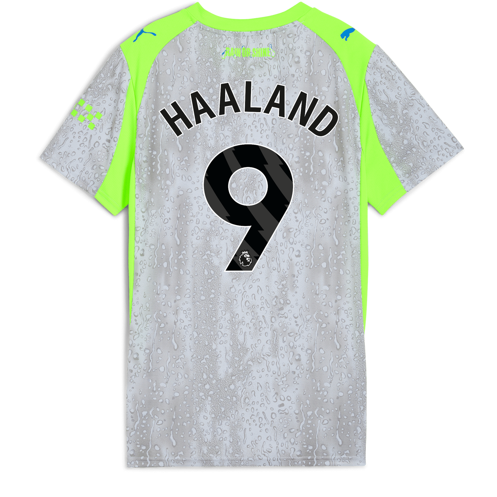 マンチェスター・シティ HAALAND 9 シャツ Womens' Manchester City Third Jersey 2025/26 With HAALAND 9