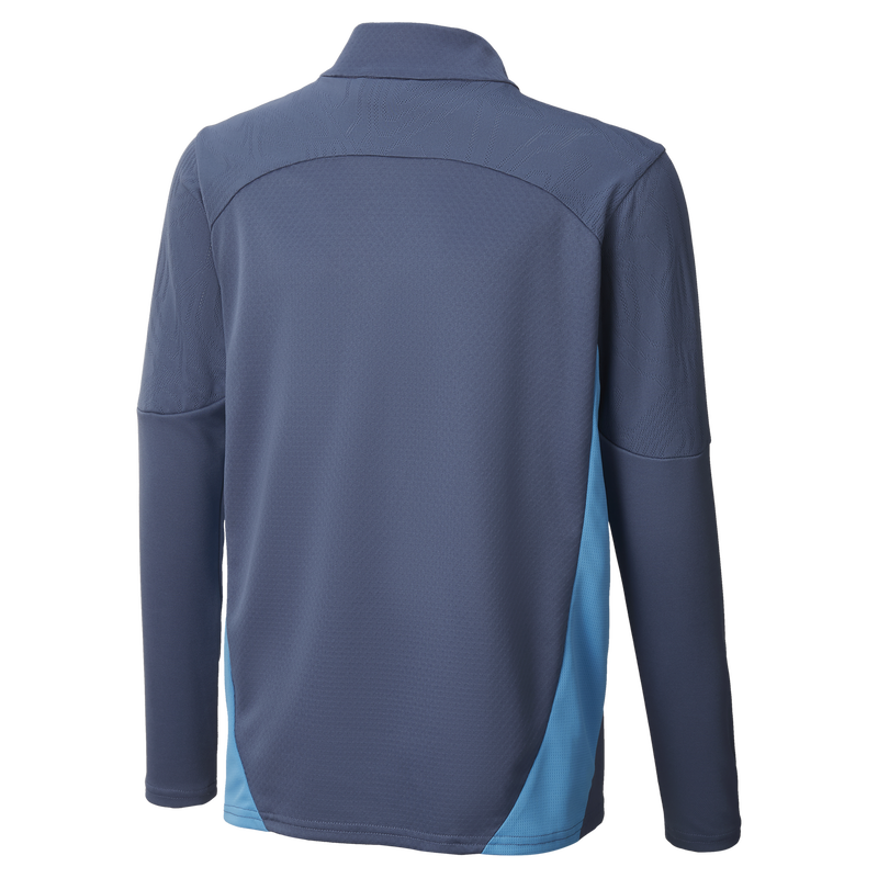 MCFC TR KIDS TRAINING 1/4 ZIP TOP - navy