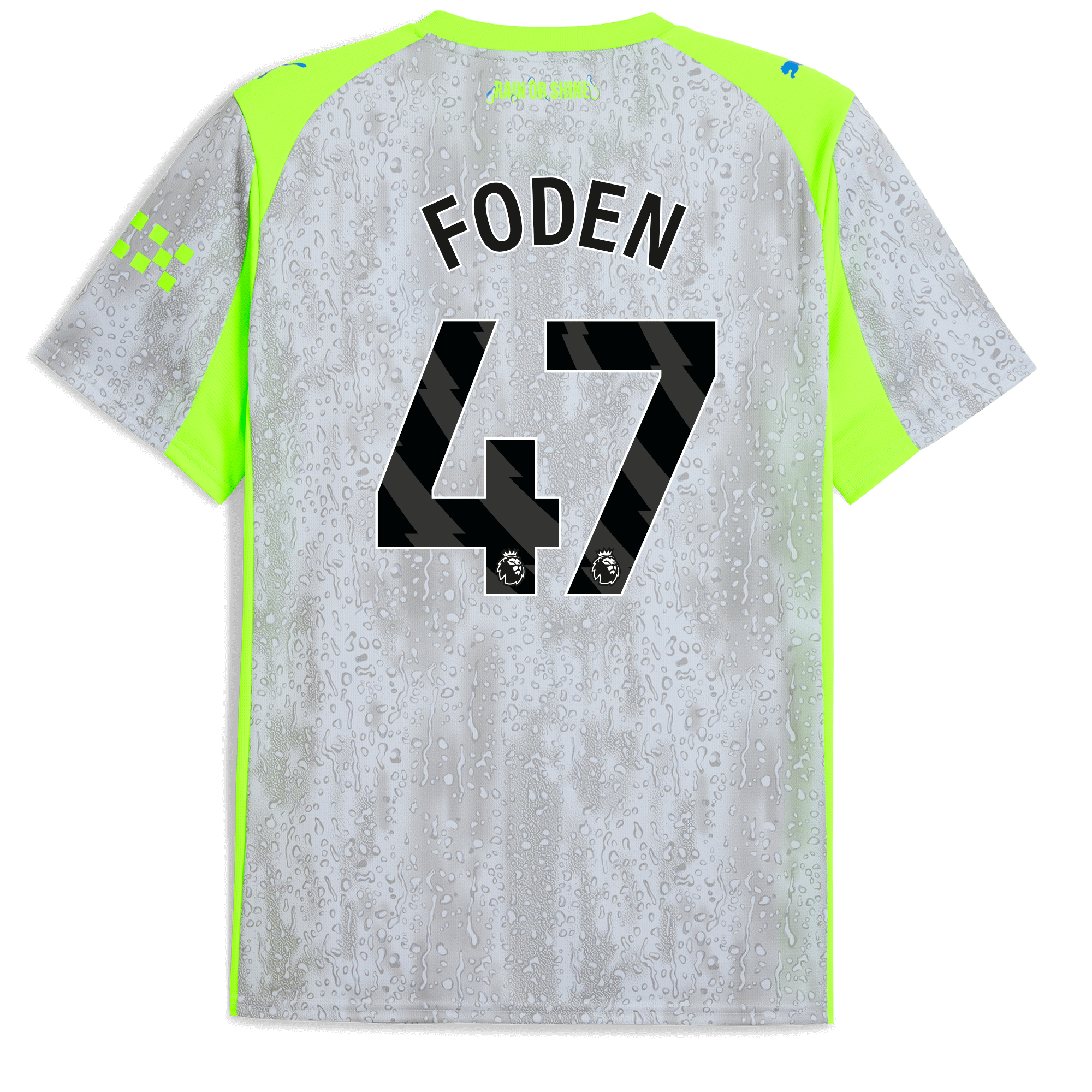 マンチェスター・シティ FODEN 47番 シャツ マンチェスター・シティ 2025/26 ズ ホームユニフォーム（ FODEN 47