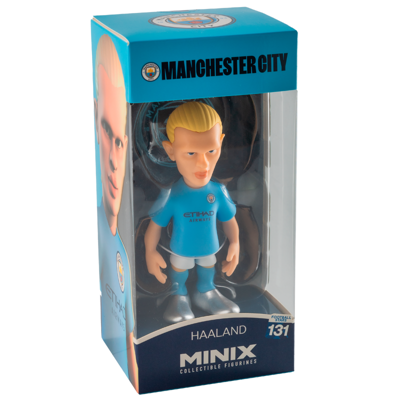 MCFC MINIX HAALAND FIGURE ES - blue