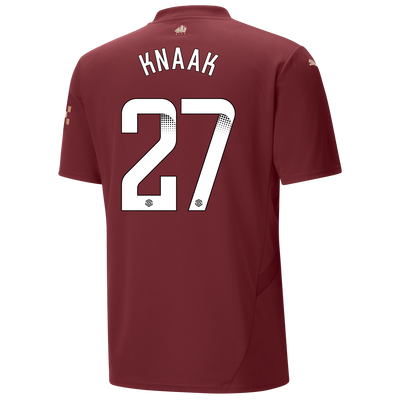 Manchester City Third Jersey 2024/25 With KNAAK 27 Printing