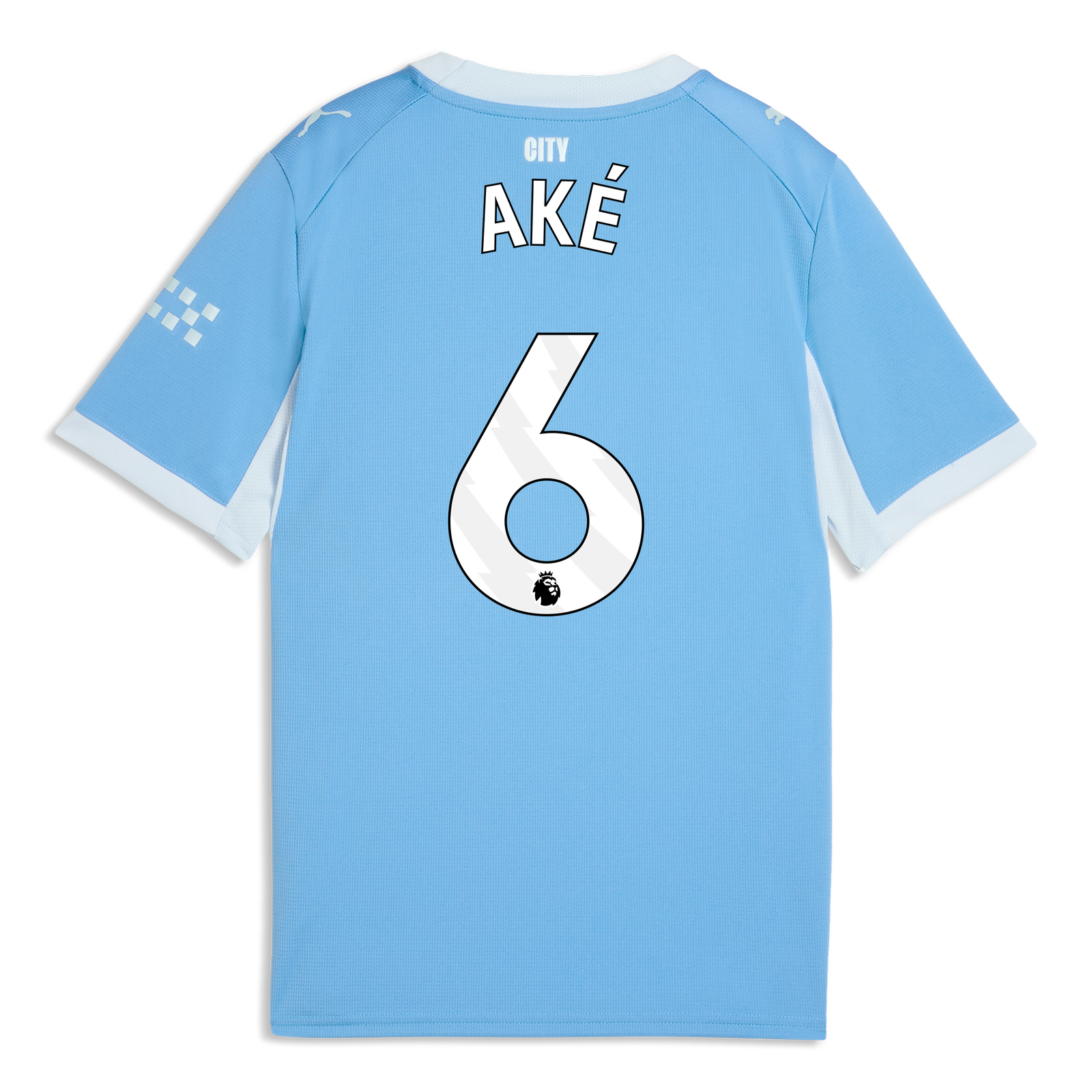 マンチェスター・シティ AKÉ 6番 シャツ キッズ マンチェスター・シティ ホームユニフォーム 2026/27 AKÉ 6