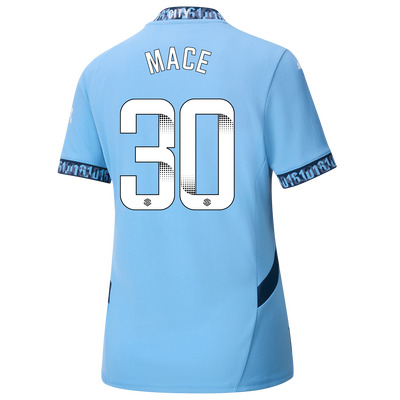Women's Manchester City Home Jersey 2024/25 With MACE 30 Printing
