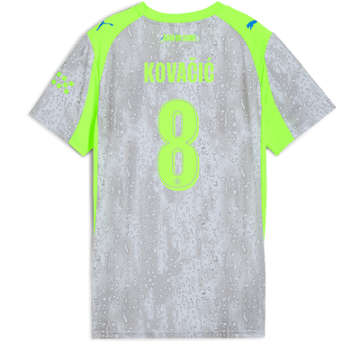 Womens' Manchester City Third Jersey 2025/26 With KOVAČIĆ 8 Printing