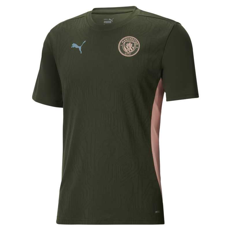 MCFC TR MENS TRAINING JERSEY - khaki