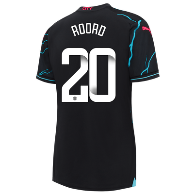 Women's Manchester City Third Jersey 2023/24 with ROORD 20 printing