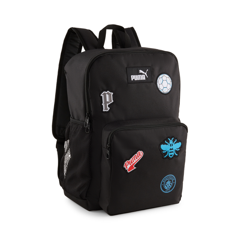 MCFC LW YOUTH PATCH BACKPACK - black