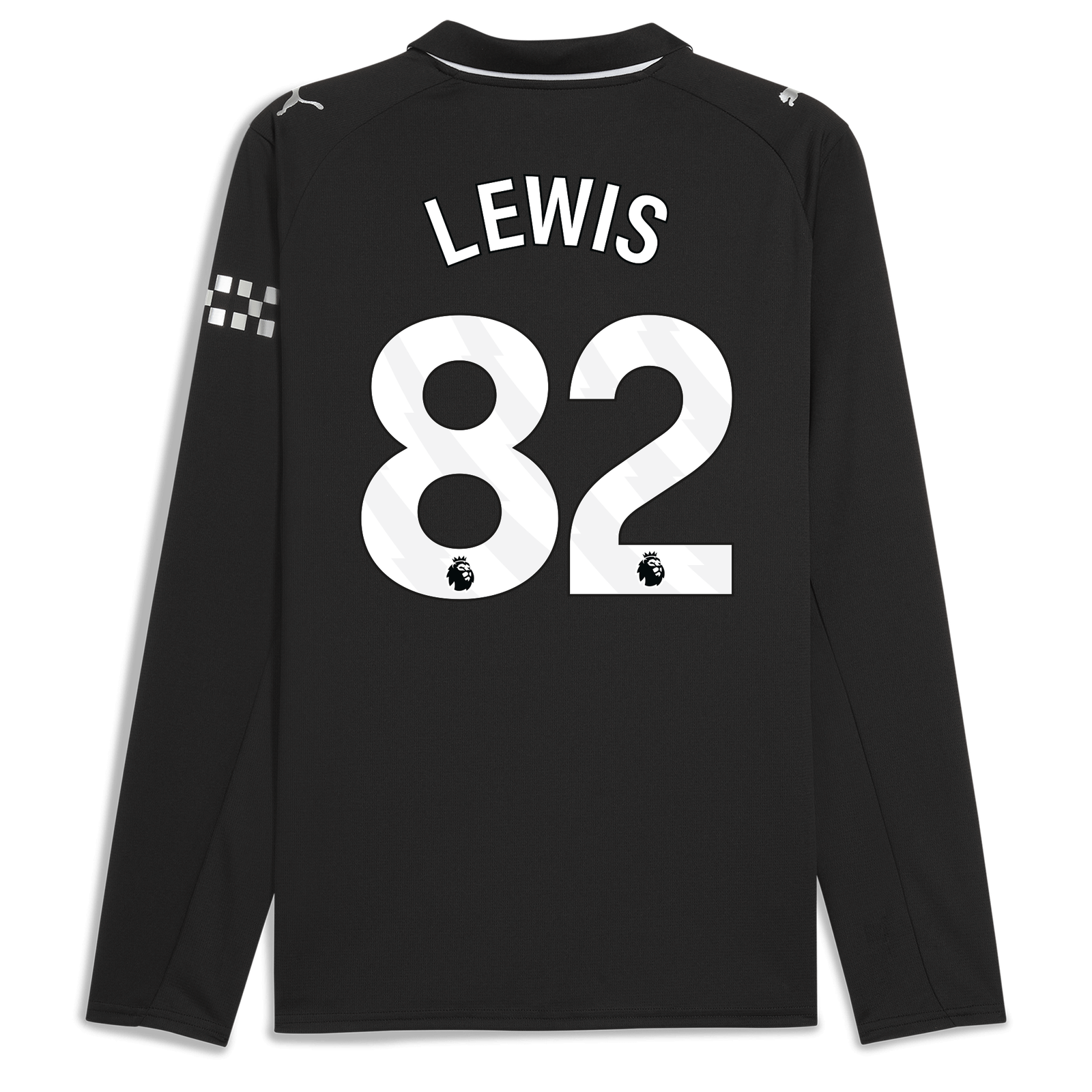 マンチェスター・シティ 2025/26 アウェイ 長袖 LEWIS 82