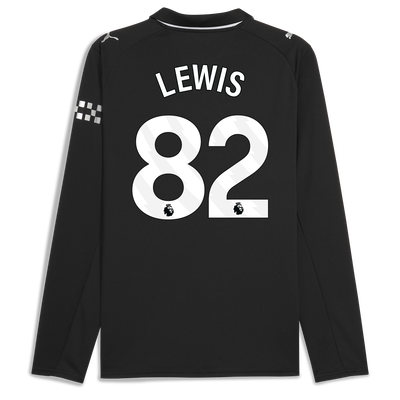Manchester City Auswärtstrikot 2025/26 Mit LEWIS 82 Druck