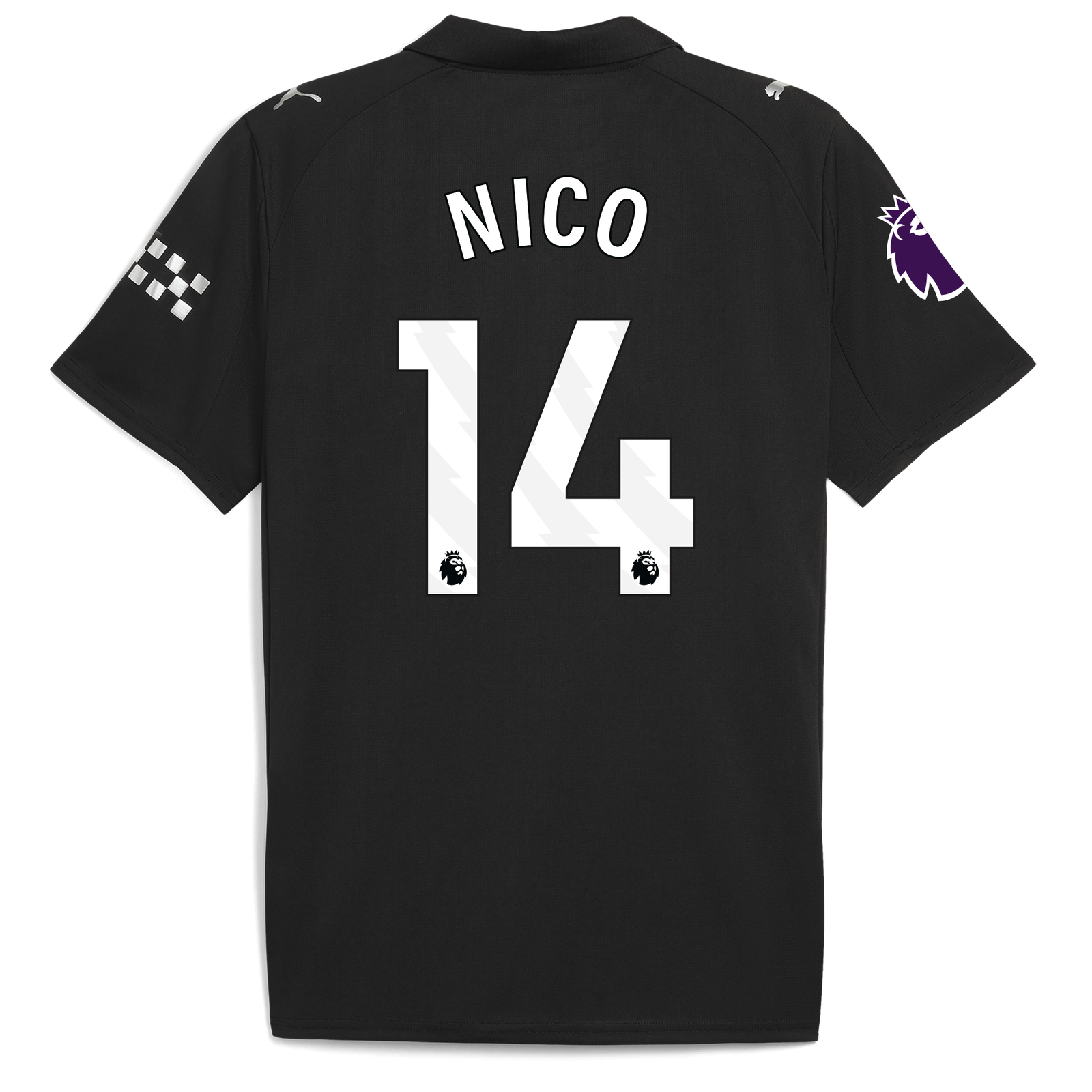 マンチェスター・シティ 2025/26 アウェイ NICO 14プリント付き