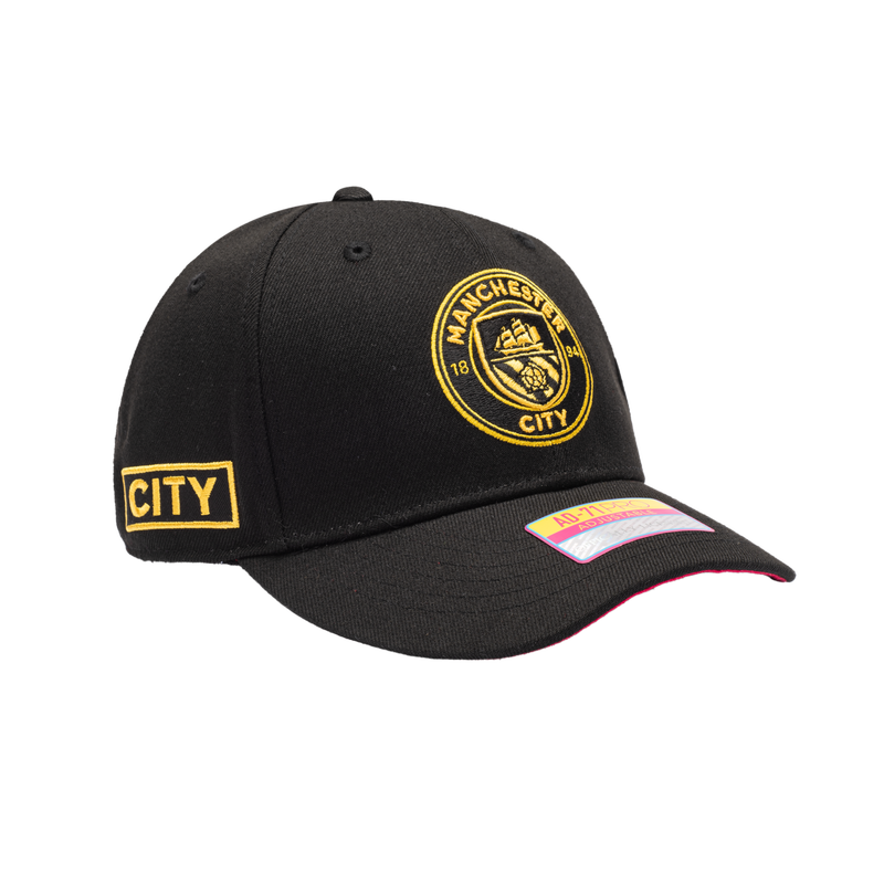 MCFC FW AWAY BLACK CAP - black