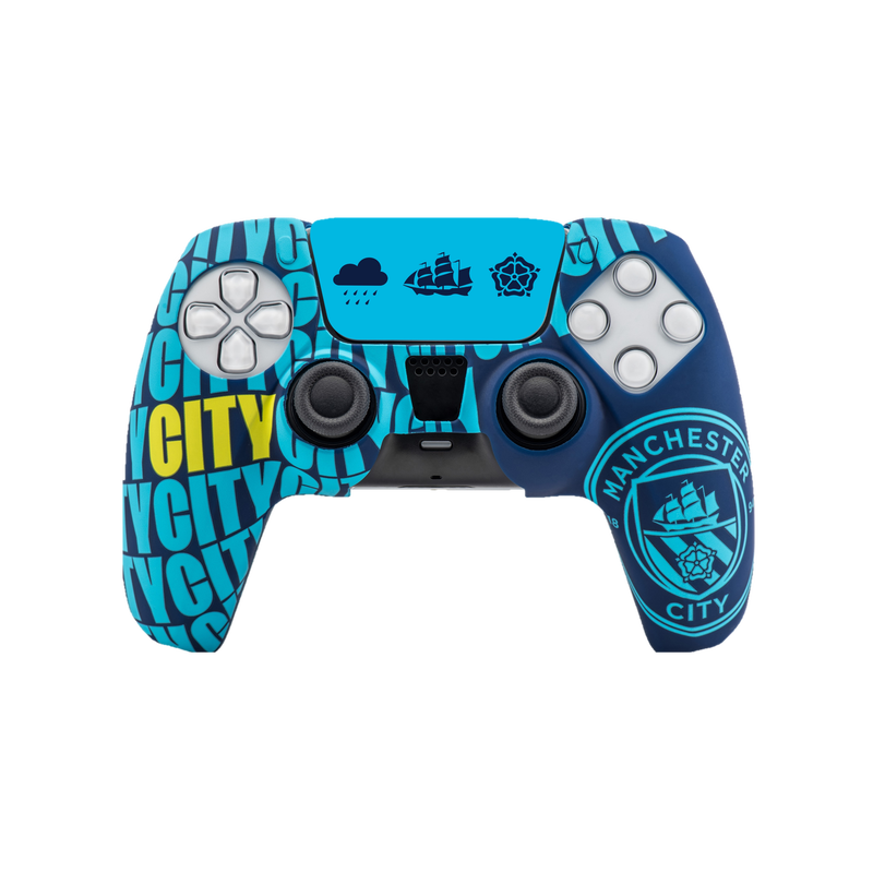 MCFC FW PS5 CITY CONTROLLER SKIN - Blue
