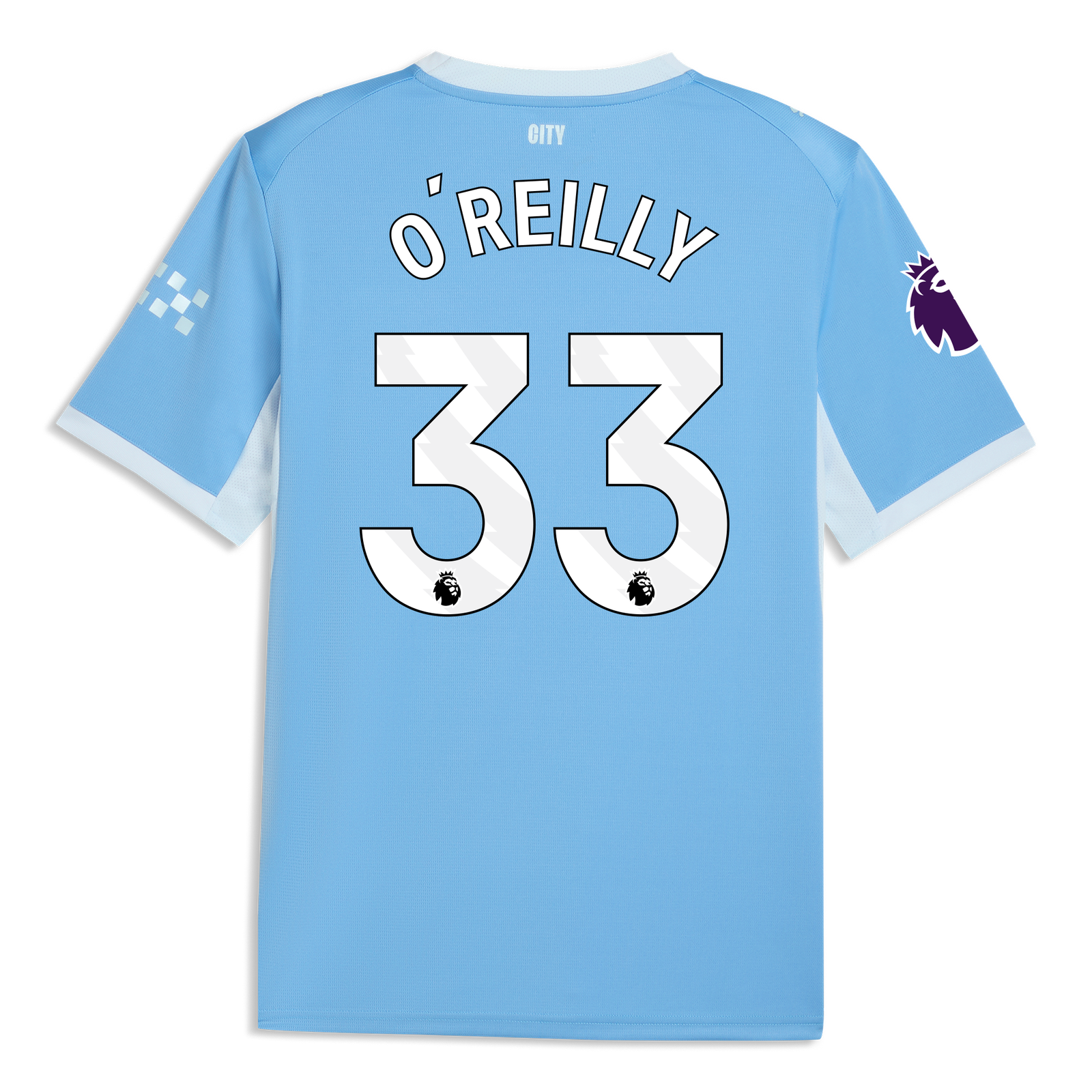 マンチェスター・シティ O'Reilly 33 シャツ Manchester City Home Jersey 2026/27 With O'REILLY 33 Printing