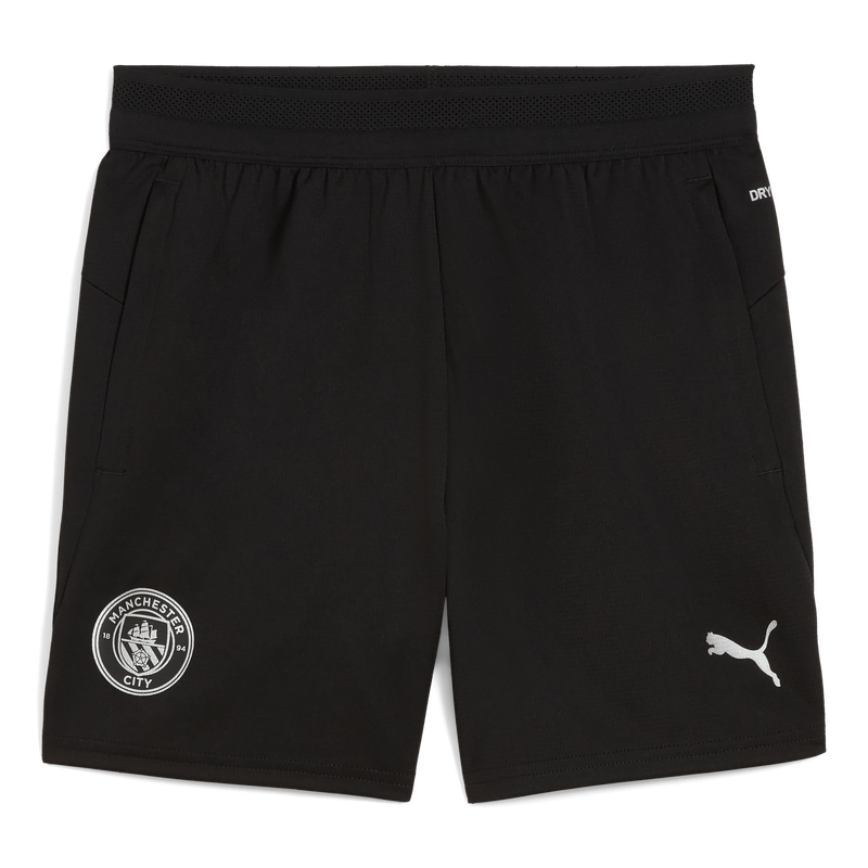MCFC TR KIDS TRAINING POCKET SHORTS - black