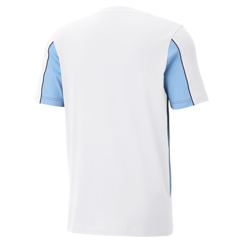 MCFC LW MENS FTBLARCHIVE TEE - white