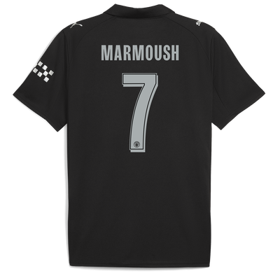 Maglia Away Manchester City 2025/26 con Stampa MARMOUSH 7