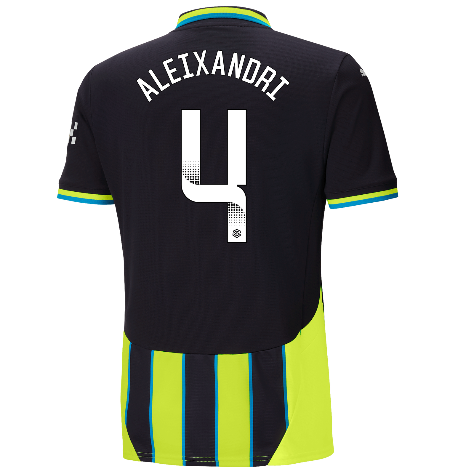 Manchester City Away Jersey 2024 25 With ALEIXANDRI 4 Printing Official Man City Store
