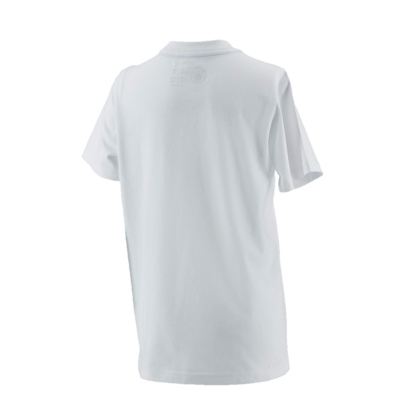MCFC FW LARGE CREST TEE - white