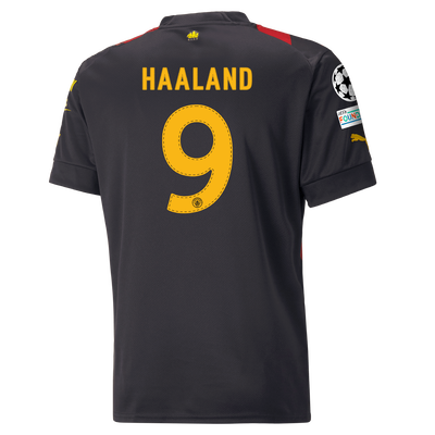 Manchester City Away Jersey 2022/23 with HAALAND 9 printing