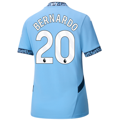 Manchester City Maglia Gara Home Donna 2024/25 con stampa BERNARDO 20
