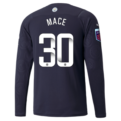 Manchester City 3rd Shirt Long Sleeve 21/22 with Ruby Mace printing