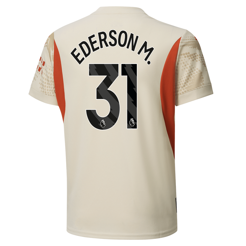 KIDS GK JERSEY SS-EDERSON M-31-EPL-PLC - white