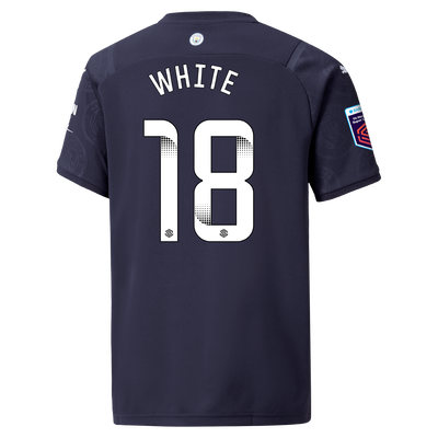 Kids Manchester City 3rd Shirt 21/22 with Ellen White printing