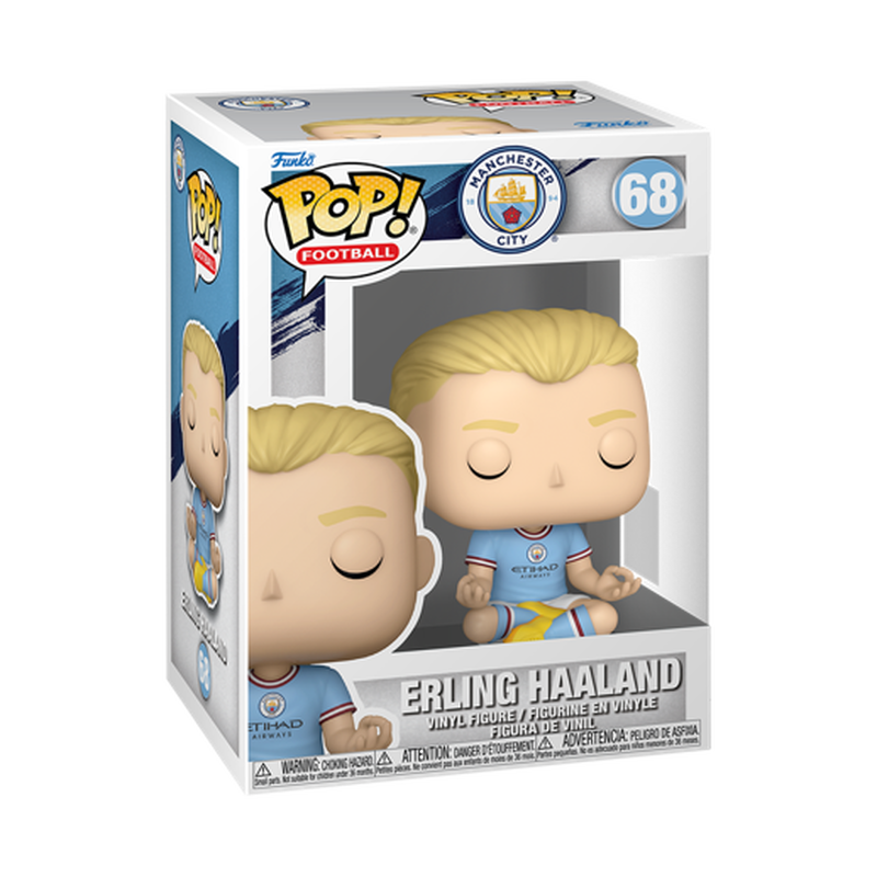 MCFC HAALAND YOGI FUNKO - blue
