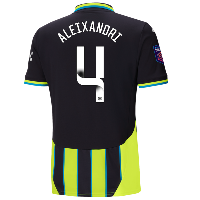 Man City Away Jersey 24/25 With ALEIXANDRI 4 Printing new navy - Size L from polyester for males  - Official Manchester City FC store