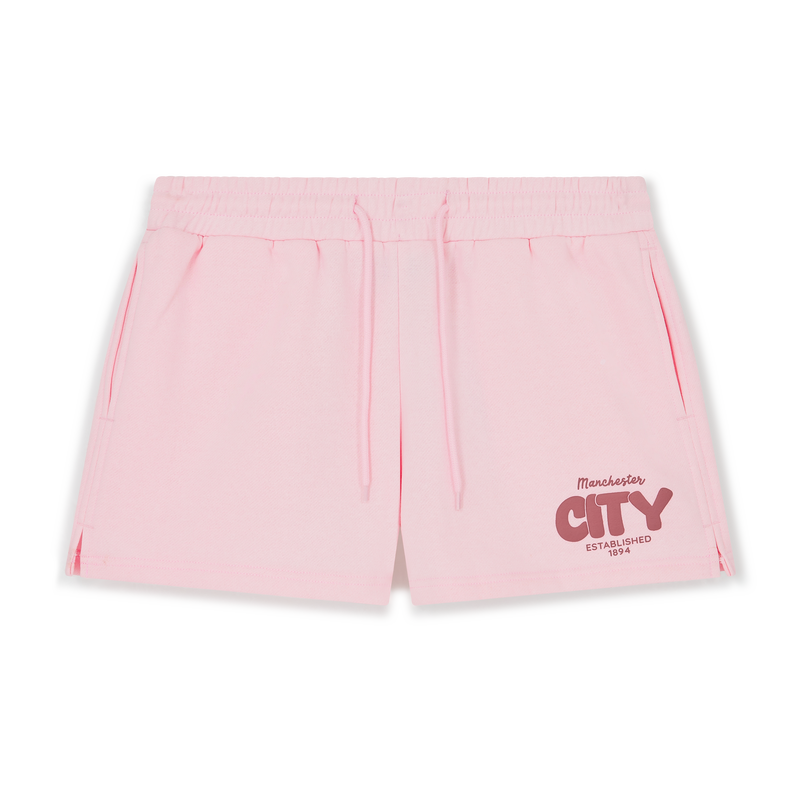 Women's Man City Bubble Collective Shorts pink - Check out all Manchester City shorts online - Official Manchester City FC store