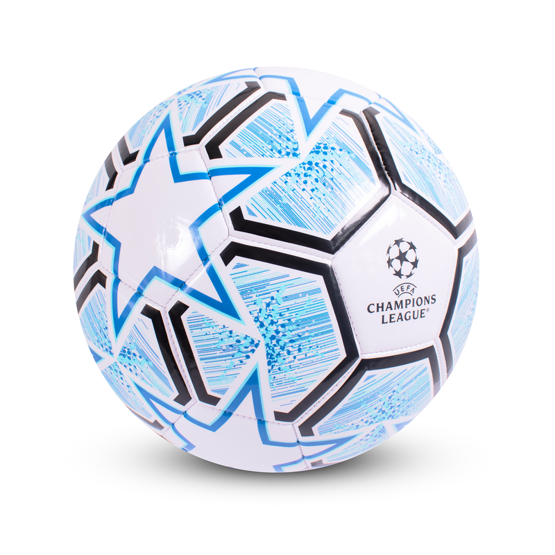 MCFC FW SIZE 5 UCL FOOTBALL - light blue