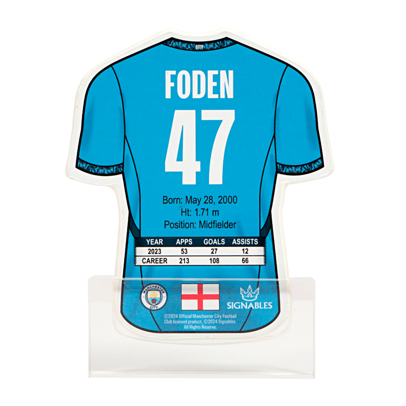 MCFC 24/25 FODEN SIGNABLE - blue