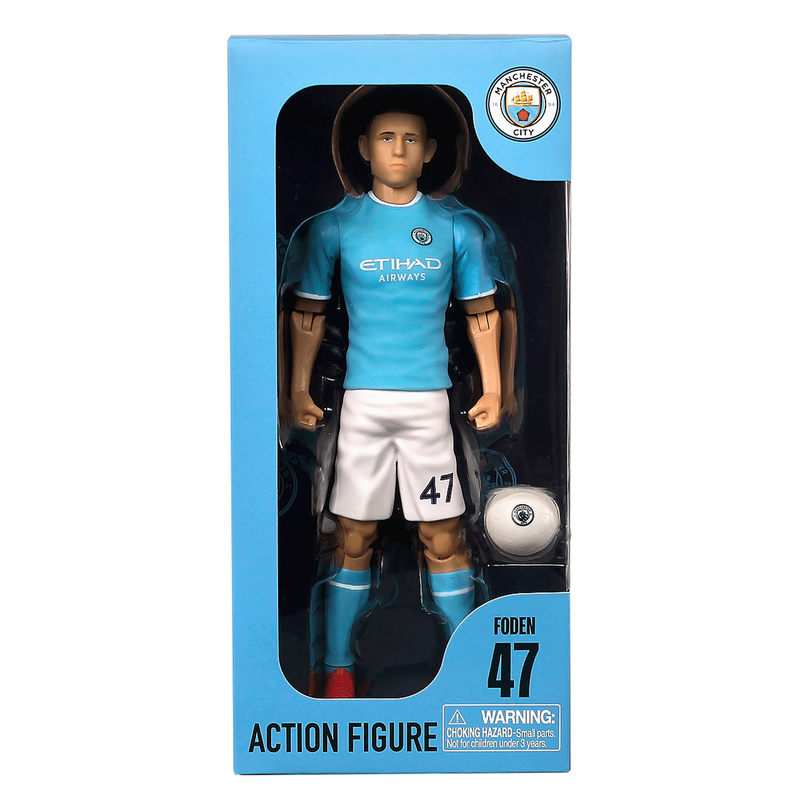 MCFC FODEN ACTION FIGURE ES - blue