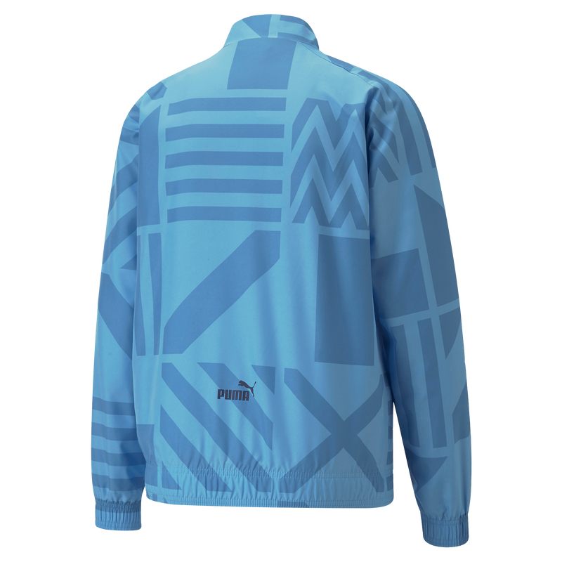 MCFC MW WOMENS PREMATCH JACKET - team light blue