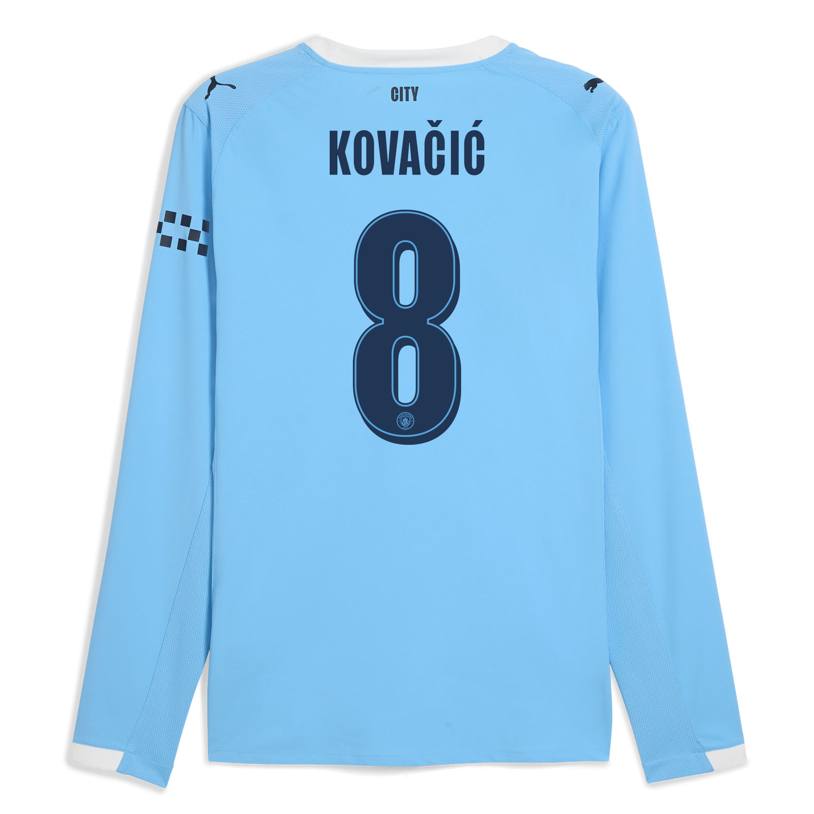 マンチェスター・シティ KOVAČIĆ 背番号8 シャツ マンチェスター・シティ 2025/26 アセンティック ホーム