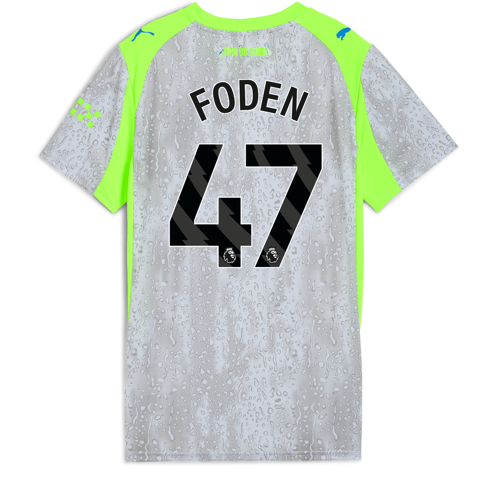 マンチェスター・シティ FODEN 47 3rd 2XL Womens' Manchester City Third Jersey 2025/26 With FODEN 47