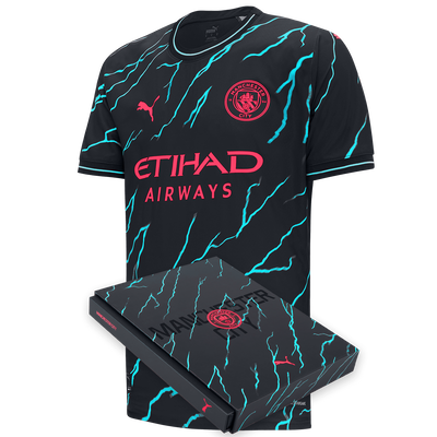 Manchester City Authentic Third Jersey 2023/24 In Gift Box