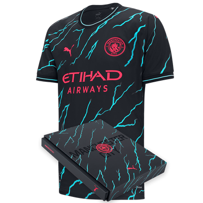 Manchester City Authentic Third Jersey 2023/24 In Gift Box