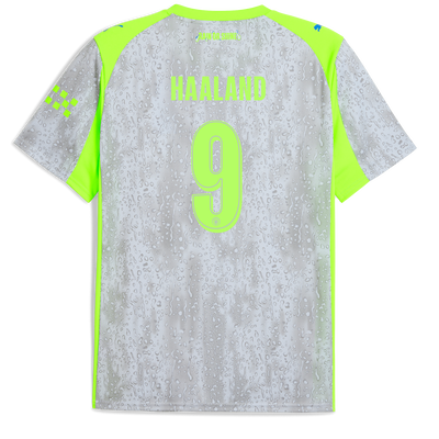 Manchester City Third Jersey 2025/26 With HAALAND 9 Printing
