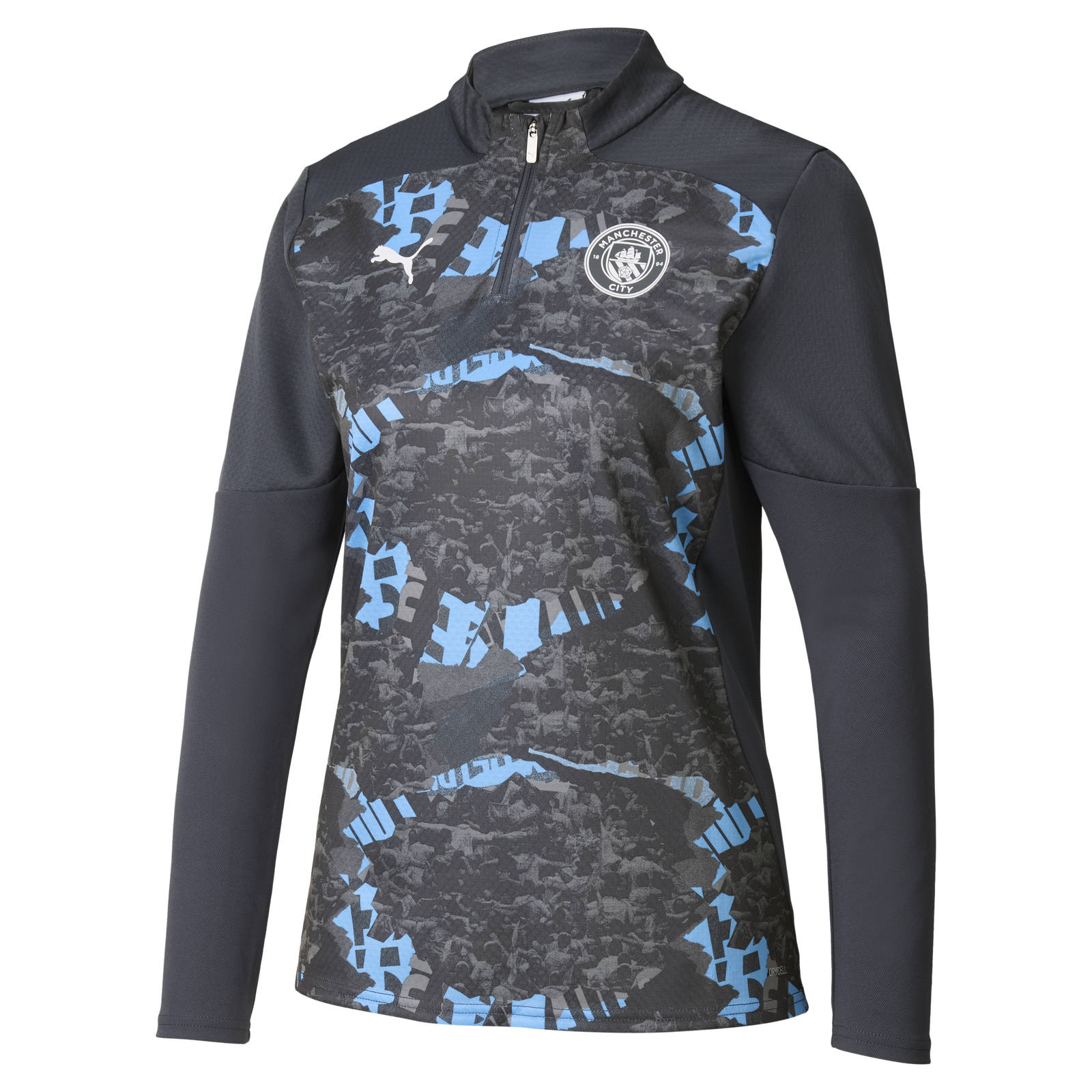Women's Manchester City Pre-Match 1/4 Zip Top | Official Man