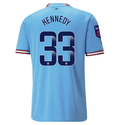 Manchester City Home Jersey 2022/23 with KENNEDY 33 printing