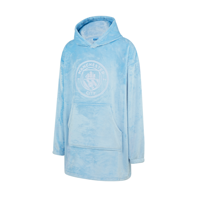 MCFC ADULTS CITY CREST SNOODIE - blue