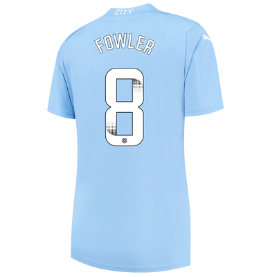 Women's Manchester City Home Jersey 2023/24 with FOWLER 8 printing
