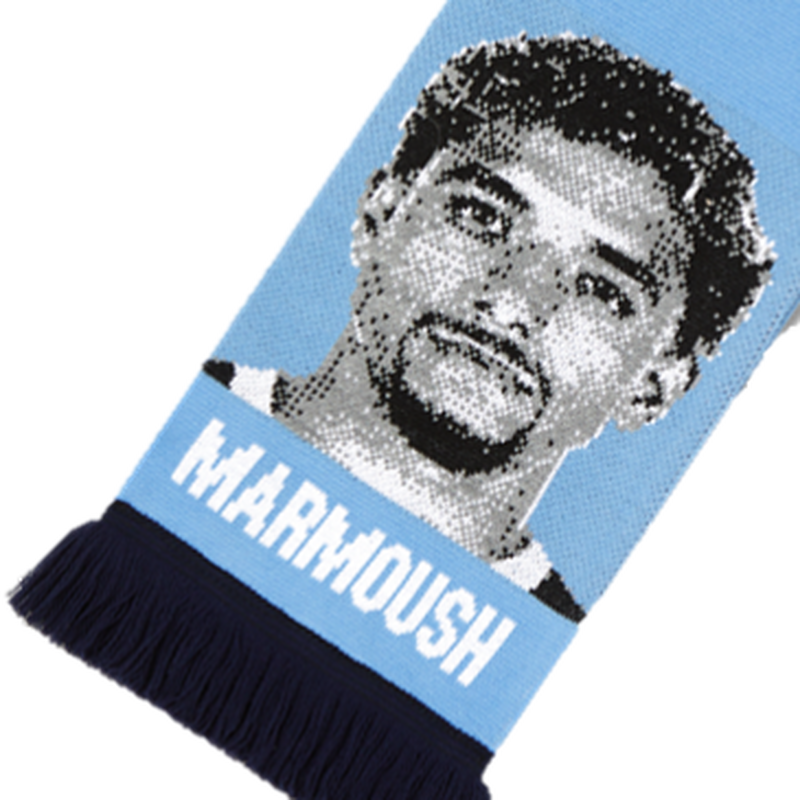 MCFC FW MARMOUSH FACE SCARF - BLUE