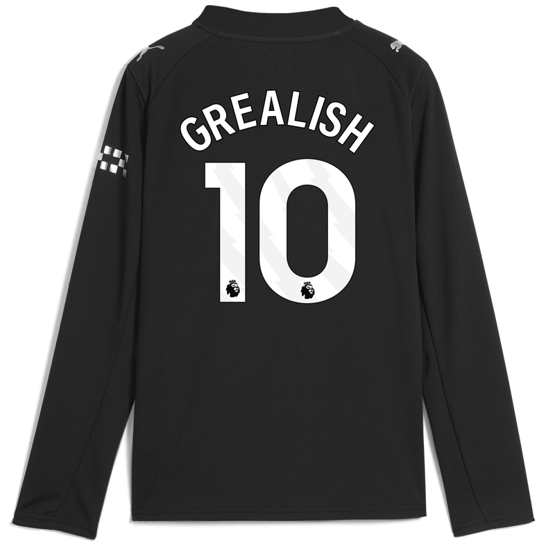 KIDS Away SHIRT LS-GREALISH-10-EPL-PL - 