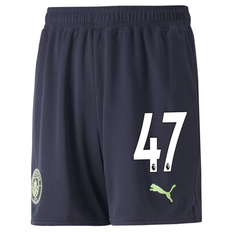 MCFC RP KIDS SHORTS - parisian night