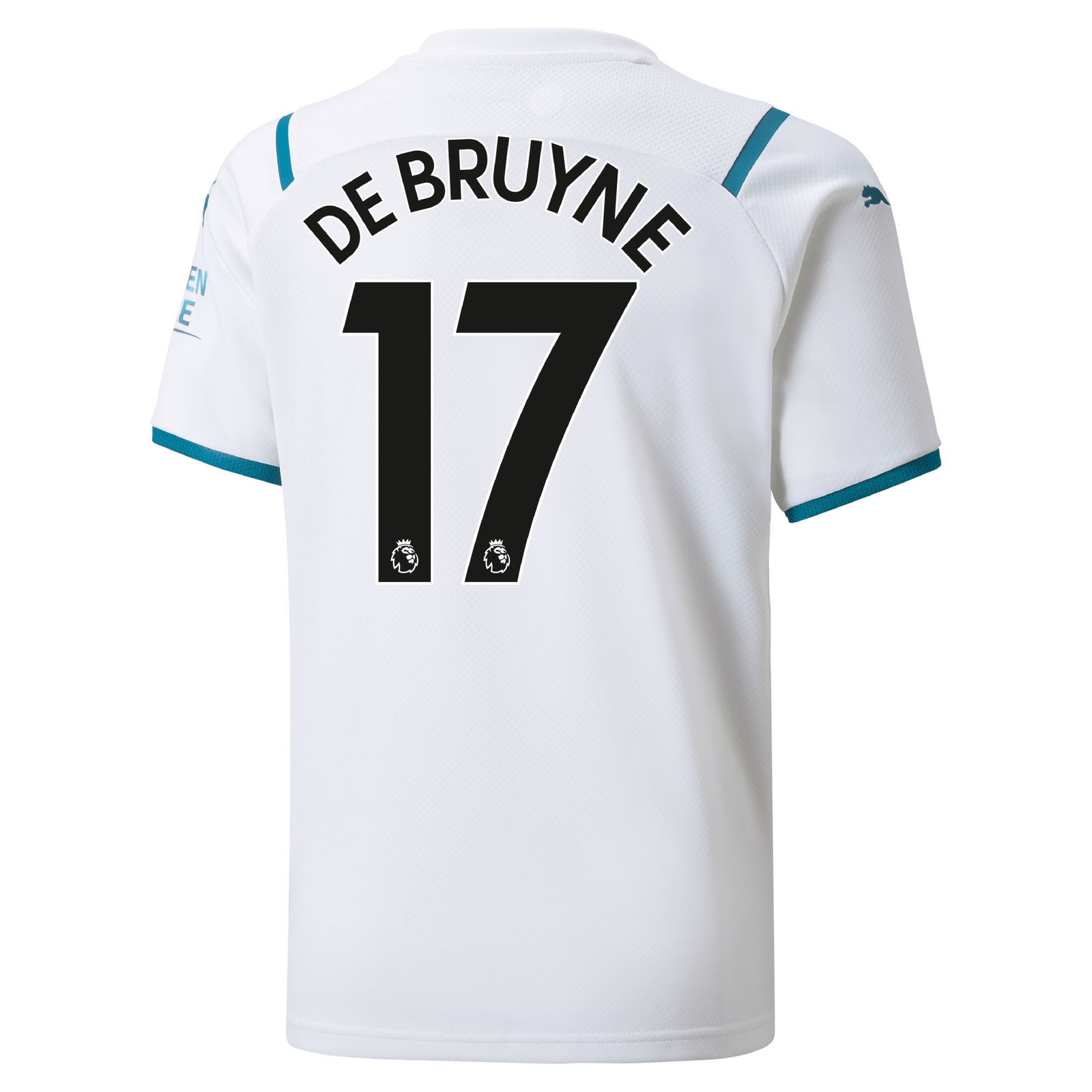 Manchester City Away Baby Kit 21 22 With Kevin De Bruyne Printing Official Man City Store