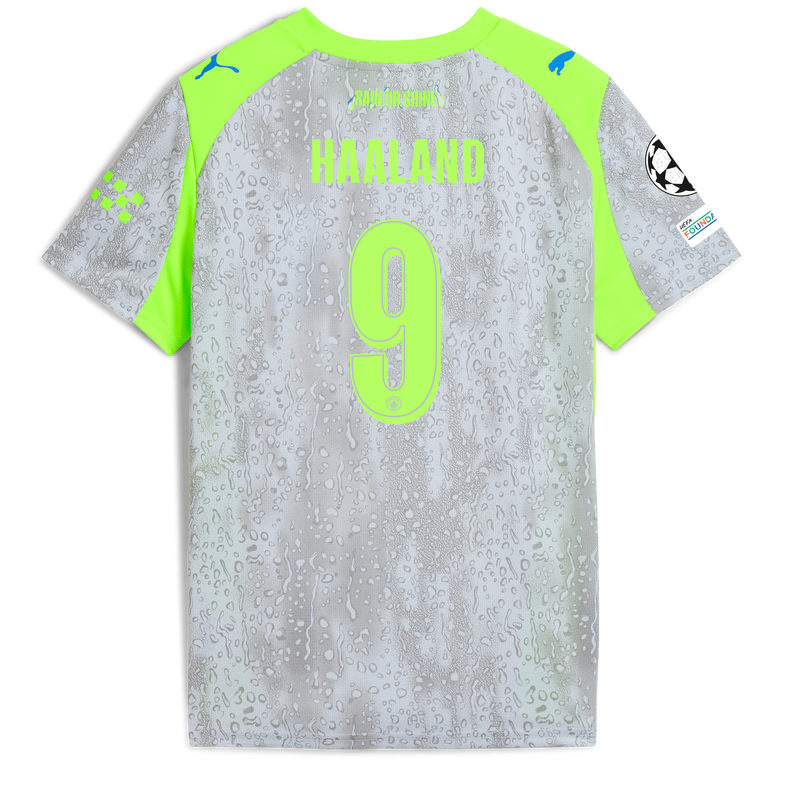 KIDS Third SHIRT SS-HAALAND-9-EPL-PL - 